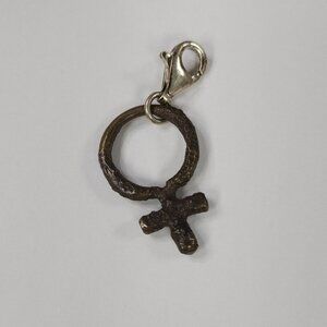 Karyn Chopik Antique Bronze Female Symbol Pendant